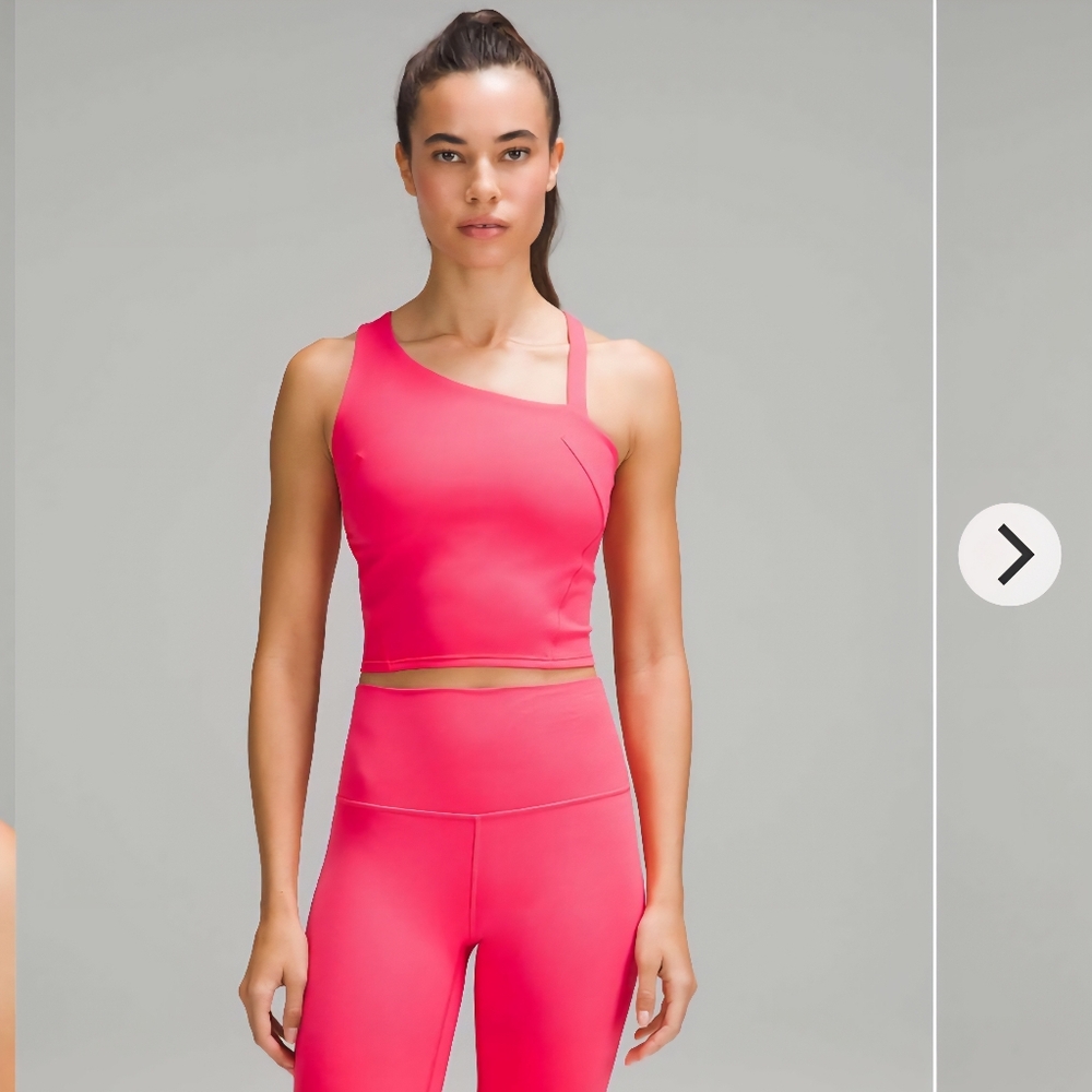 Lululemon Everlux Asymmetrical Tennis Tank Top